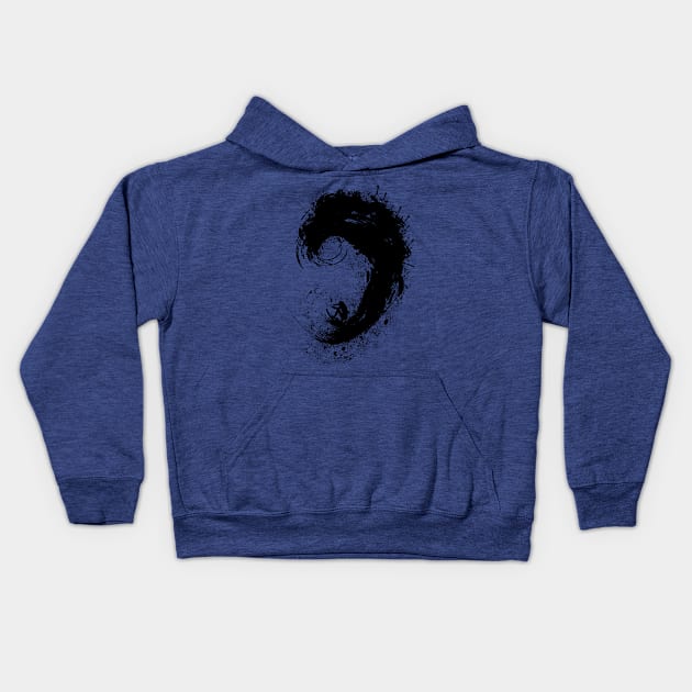 Surfer I Kids Hoodie by CindyS